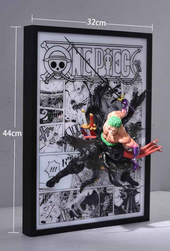 Light up frame Roronoa Zoro